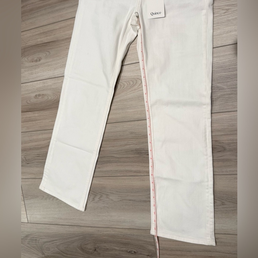 NWT Quince Bella stretch straight jeans size 25 inseam 26 - Picture 5 of 5
